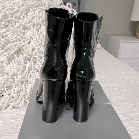 “Stomp the Yard” Mistress Rocks Black Combat Boot. Size 39. Very Sexy & Classy - Picture 5 of 6